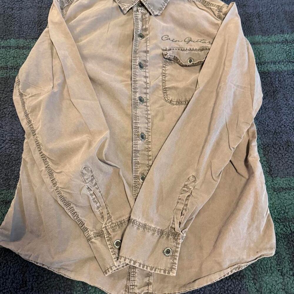 Y2k converse button up shirt